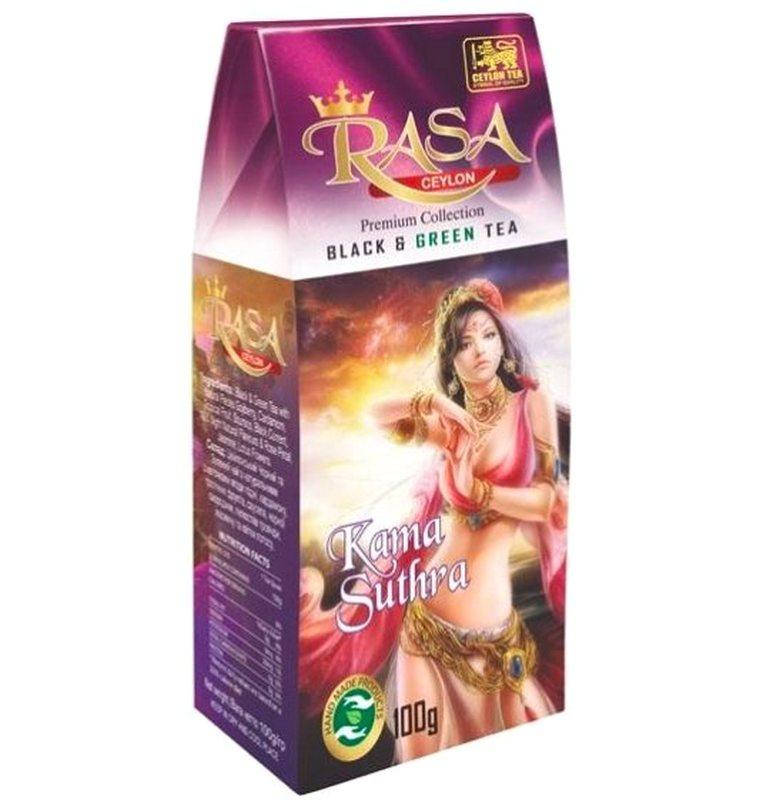 

Смесь черного и зеленого чая Камасутра Rasa 100 гр