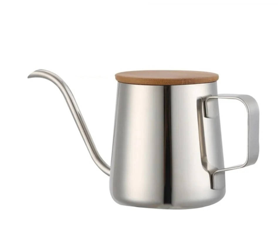 

Чайник с длинным носиком для кофе 350 мл.с крышкой