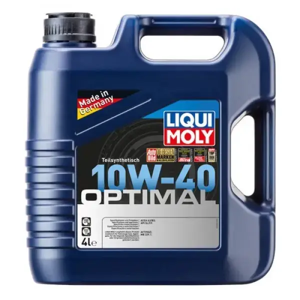 

Полусинтетическое моторное масло Liqui Moly Optimal SAE 10W-40 4л.