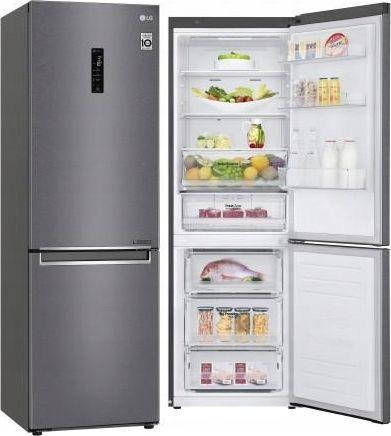 

Холодильник с морозильной камерой LG GBB61DSHMN
