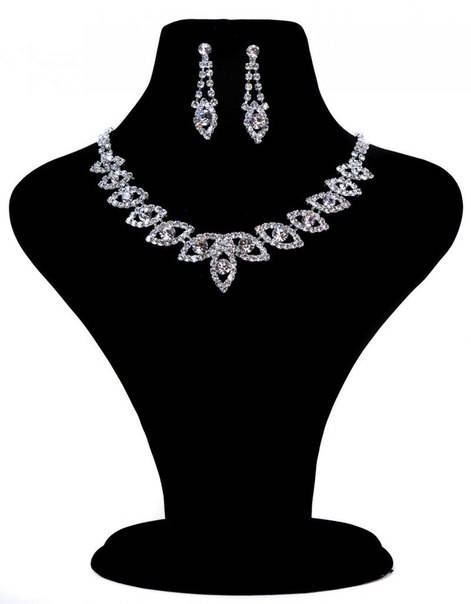 

Свадебное колье и серьги невесты Арт. Кол-31