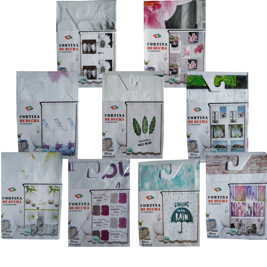 

Штора "CORTINA PEVA", Разные цвета