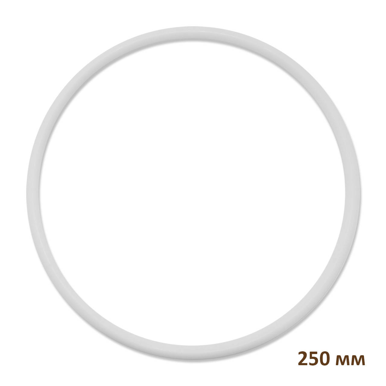 

Основа кругла для макраме, ловця снів, поліпропілен, білий, 250 мм, Белый