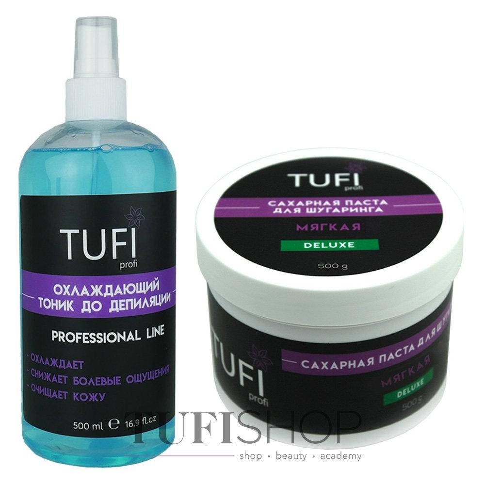 

Набор для шугаринга Tufi Profi Deluxe - мягкая