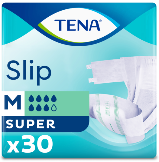 

Подгузники для взрослых Tena тена Slip Super Medium ( 73-122 см) 30 шт памперсы для взрослых
