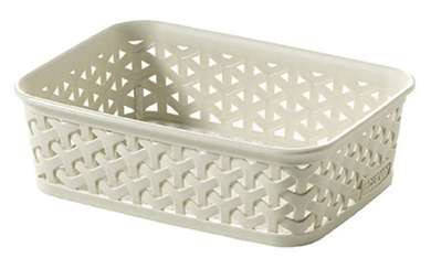 

Корзина для хранения Curver (Курвер) My Style 00097 Кремовый