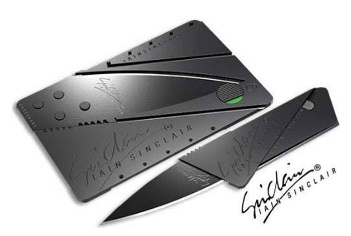 

Складной нож-кредитка CardSharp, Черный