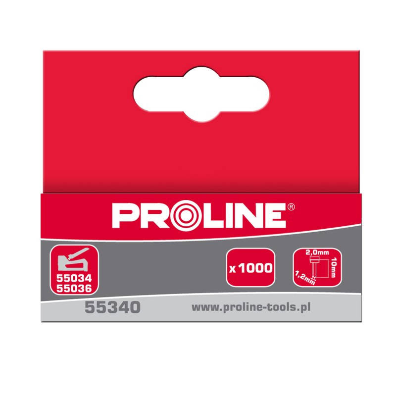 

Гвоздь для степлера 14мм (упаковка 1000шт) PROLINE