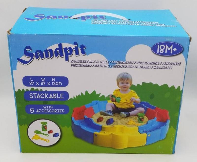 

Сборная модульная песочница Sandpit, Песочный