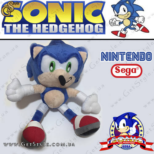 

Игрушка Соник - "Sonic" - 20 см, Синий