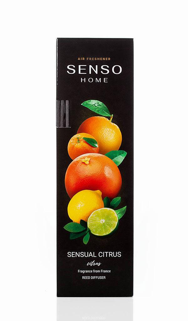 

Аромадиффузор воздуха Dr. Marcus Senso Home Sticks Sensual Citrus Чувственный цитрус 50мл
