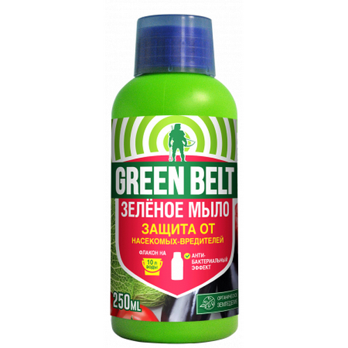 

Зеленое мыло защита от насекомых вредителей Green Belt 250 мл