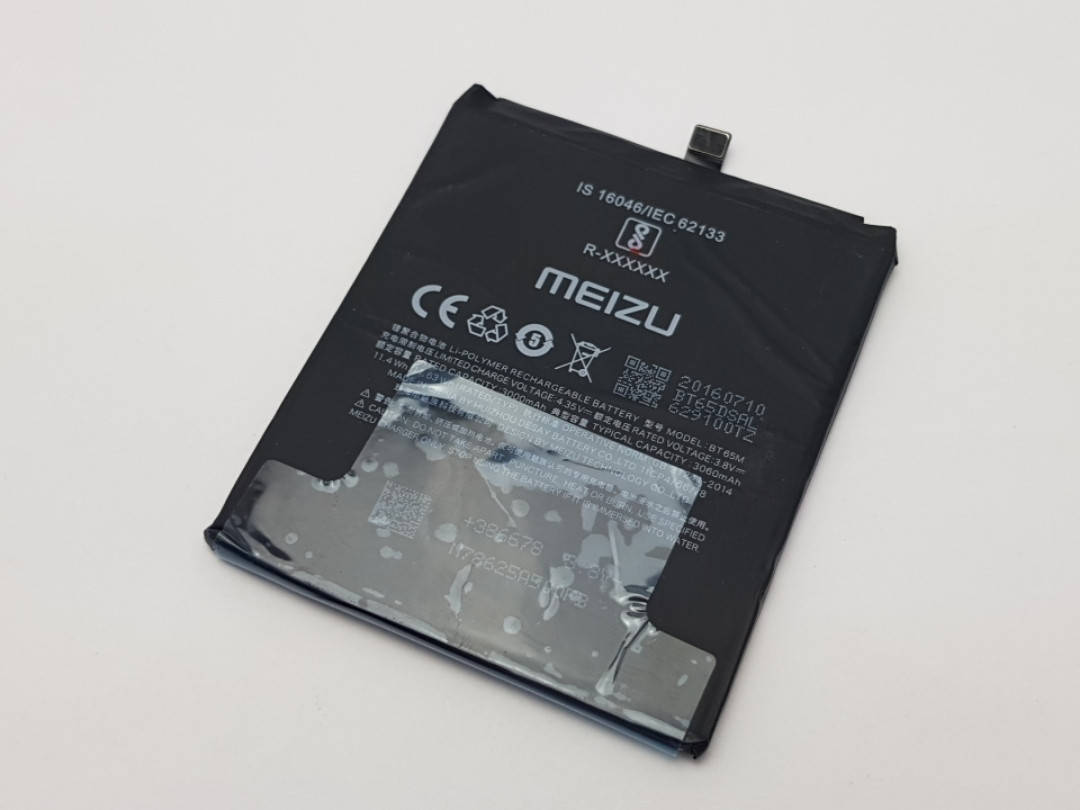 

Батарея BT65M Meizu Mx6 (M685H) 3000mAh Сервисный оригинал с разборки (до 10% износа)