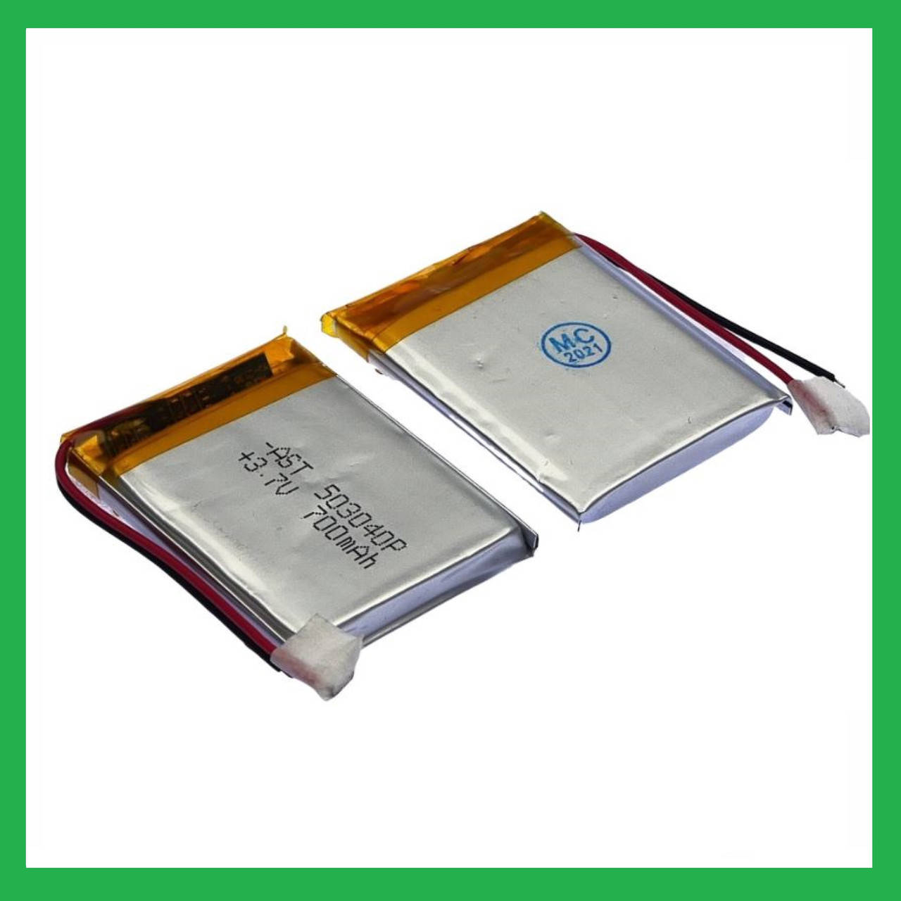 

Литий-полимерный аккумулятор Li-pol 503040P, 700mAh 3.7V 1 шт.