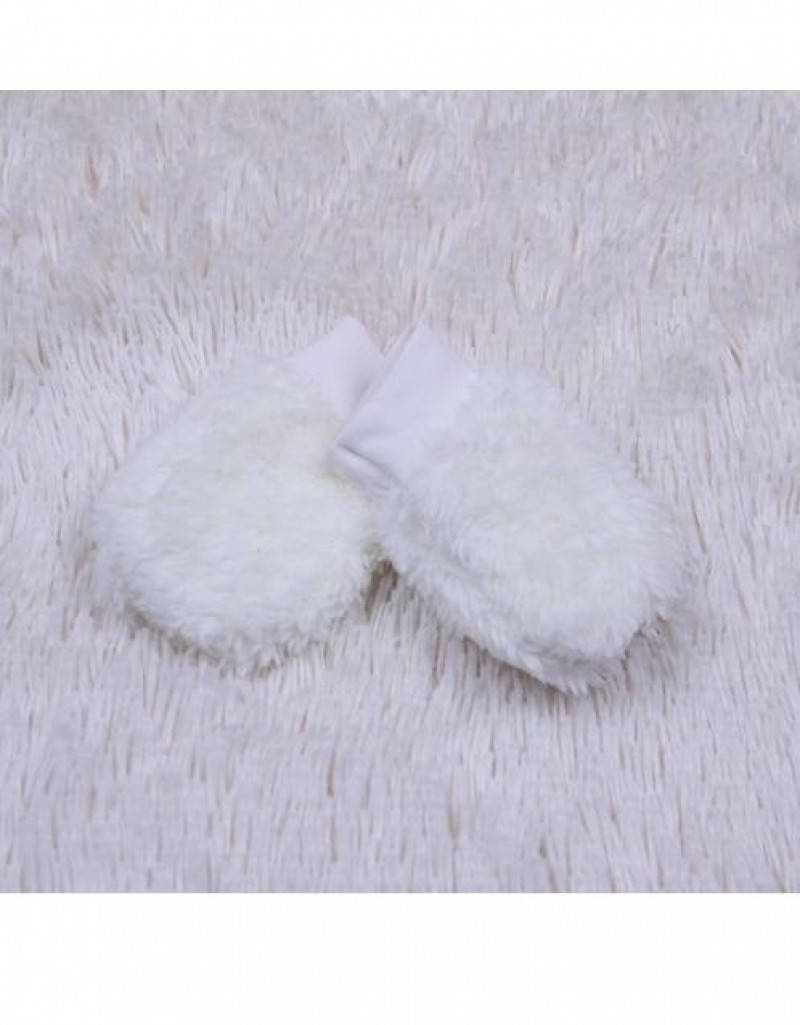 

Махровые царапки для новорожденных Айвори