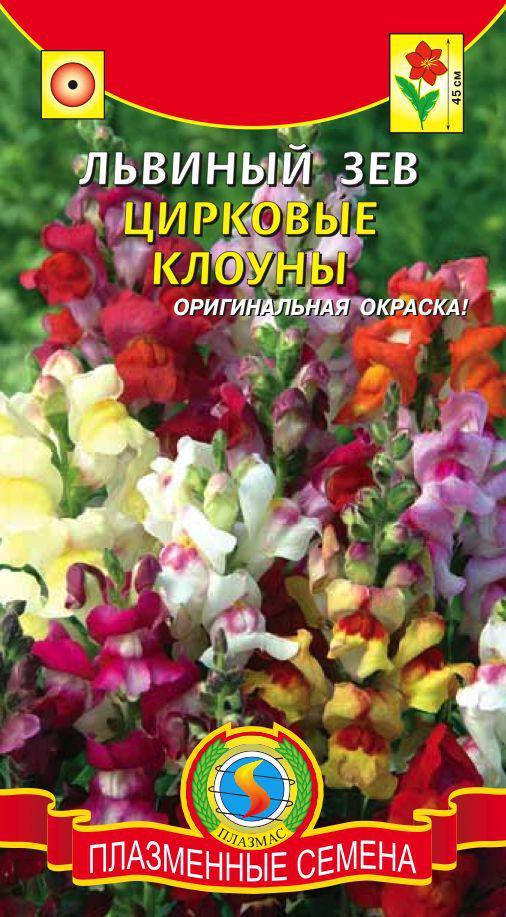 

Львиный зев Цирковые клоуны 0,05 г (Плазменные семена)