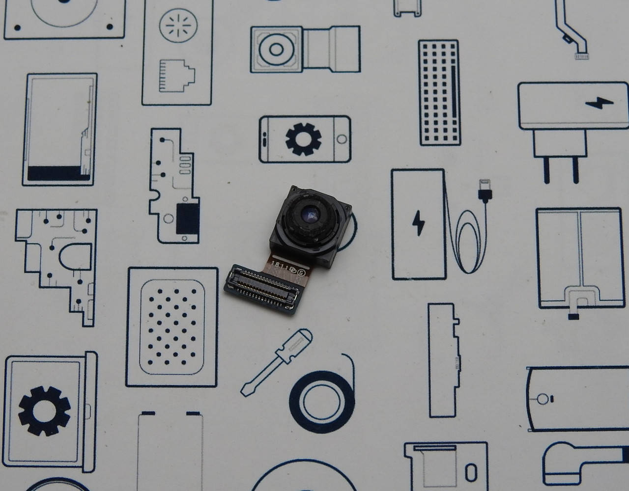 

Фронтальная камера Samsung A6 2018 SM-A600FN (передняя) Сервисный оригинал новый