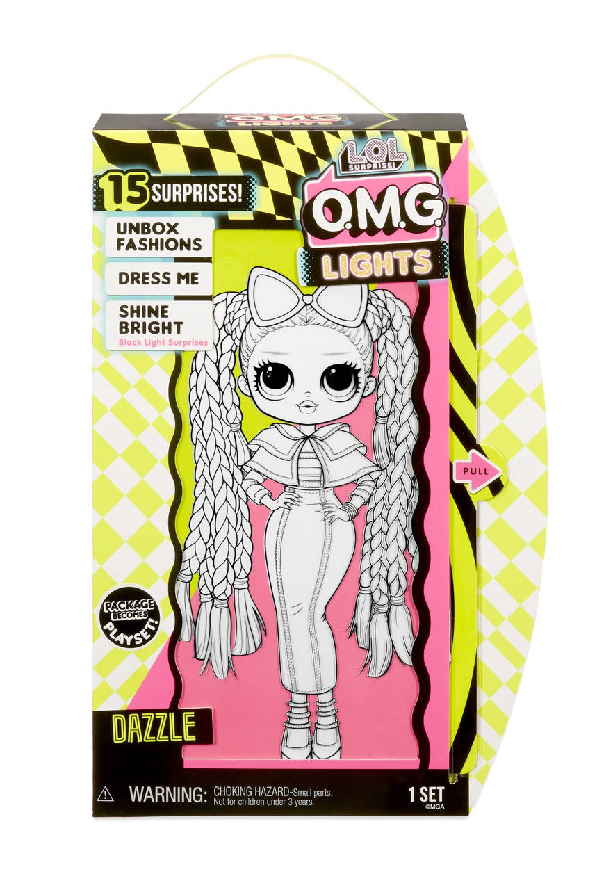 

L.O.L. Surprise! S3 Модная фэшн кукла сюрприз светящаяся Дазл 2020 O.M.G. Lights Dazzle Fashion Doll