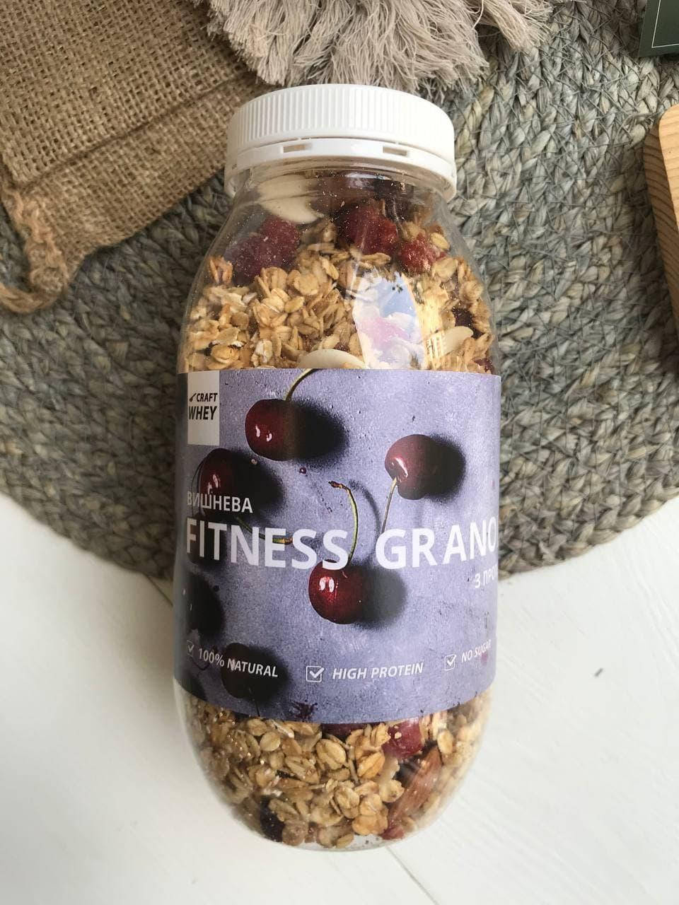 

Гранола вишневая с протеином, Craft Whey 450 г
