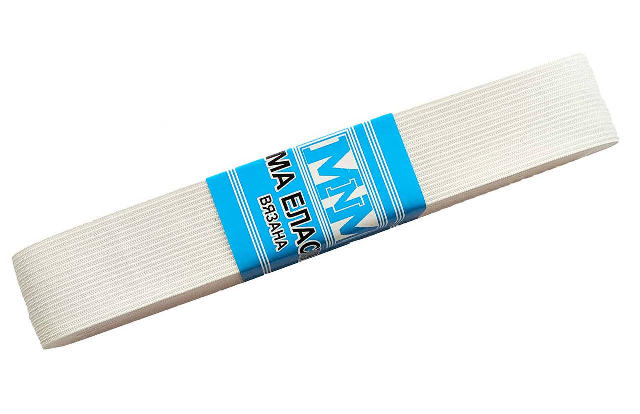 

Резинка для одежды белая 3см/5м