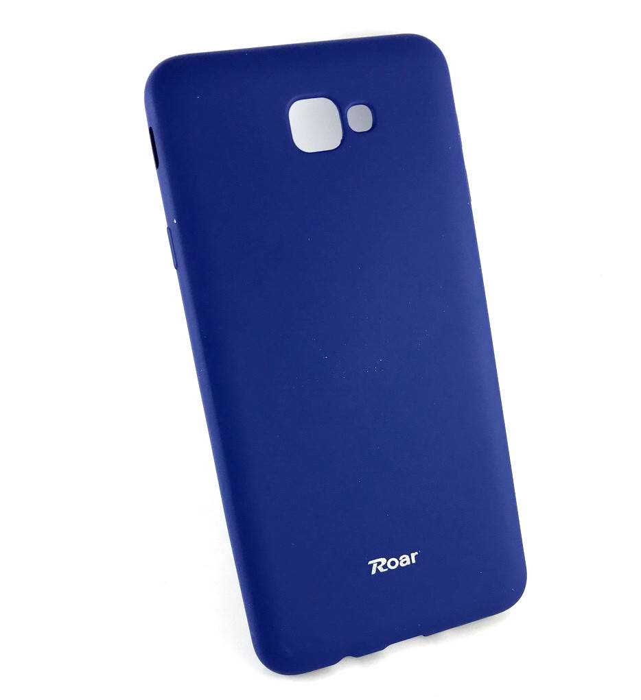 

Чехол для Samsung j7 Prime, g611h накладка бампер противоударный Roar, Синий