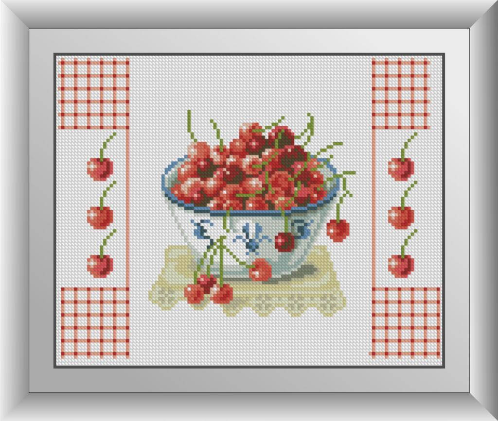 

Алмазная мозаика Dream Art Спелая черешня (DA-30920) 24 x 30 см (Без подрамника)