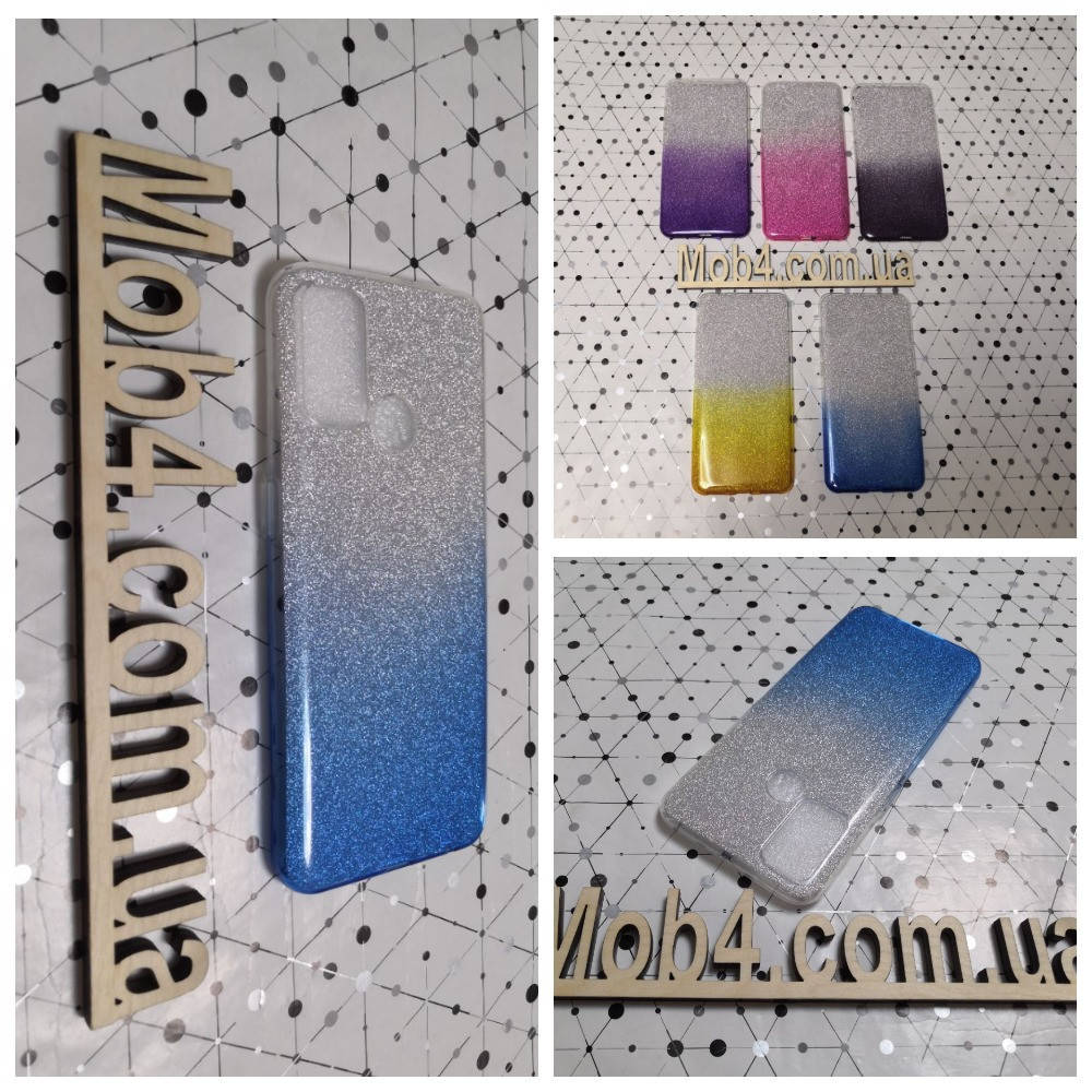 

Чехол Блестки Градиент для OPPO A53, Разные цвета