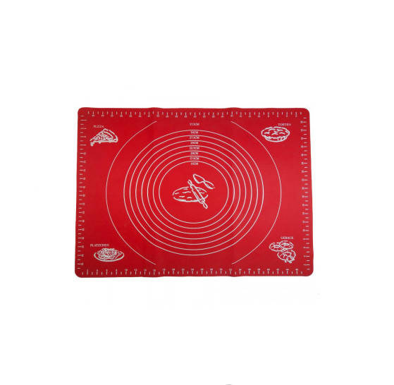 

Коврик cиликоновый A-Plus AP-5070-red 50x70 см красный