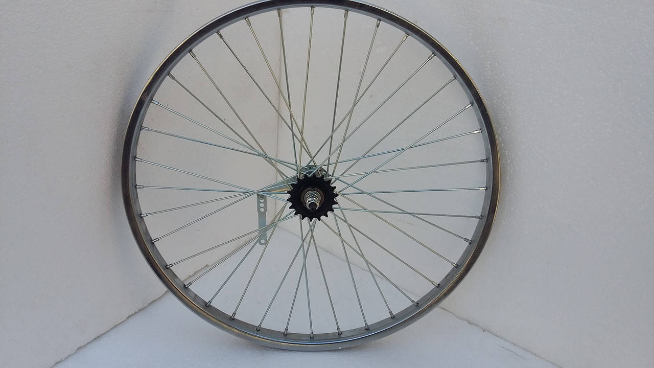 

Колесо 26"дм.с усиленной спицей на червячной втулке