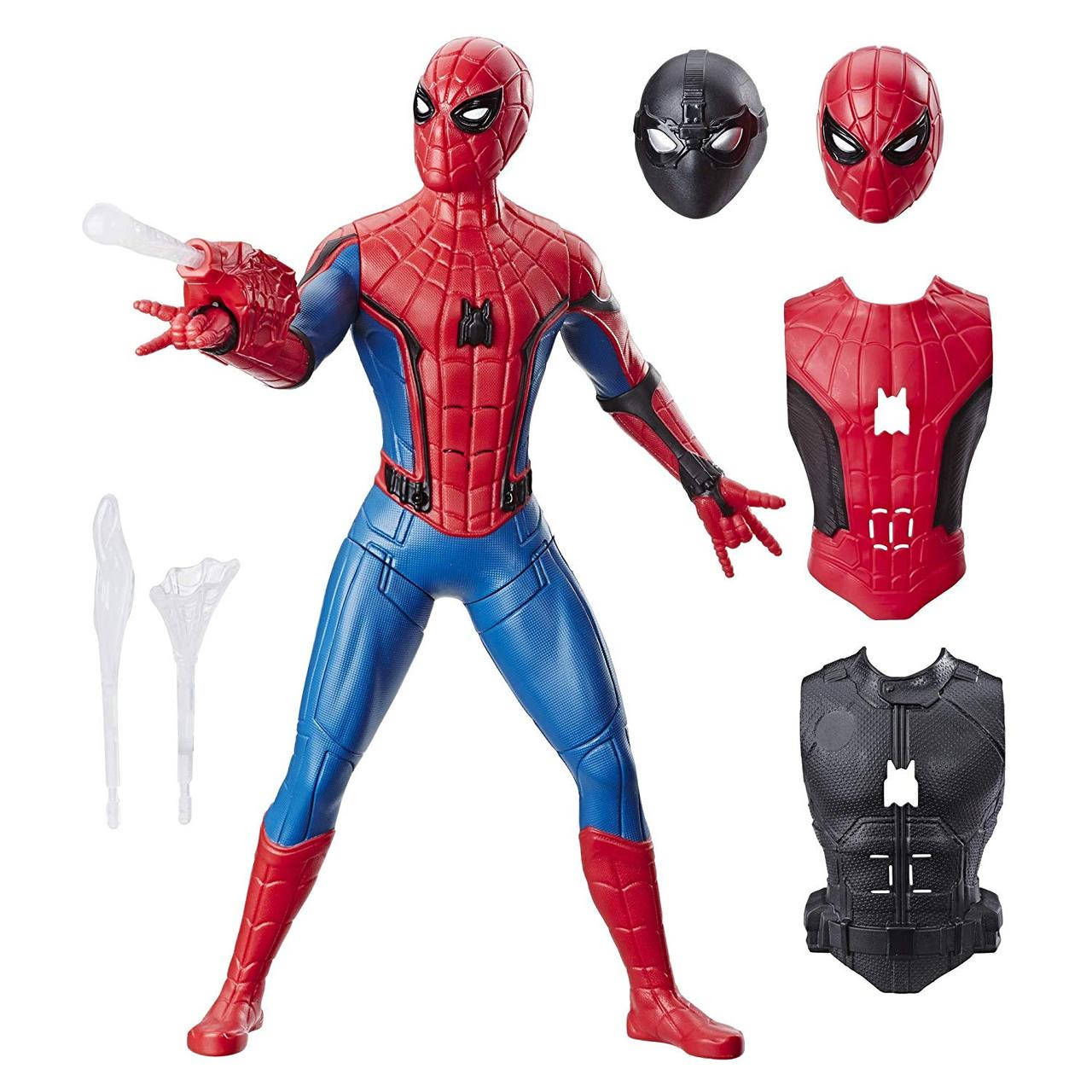 

Большая игрушка Hasbro Человек-Паук с броней и оружием 35 см - Spider-Man Web Gear, Deluxe