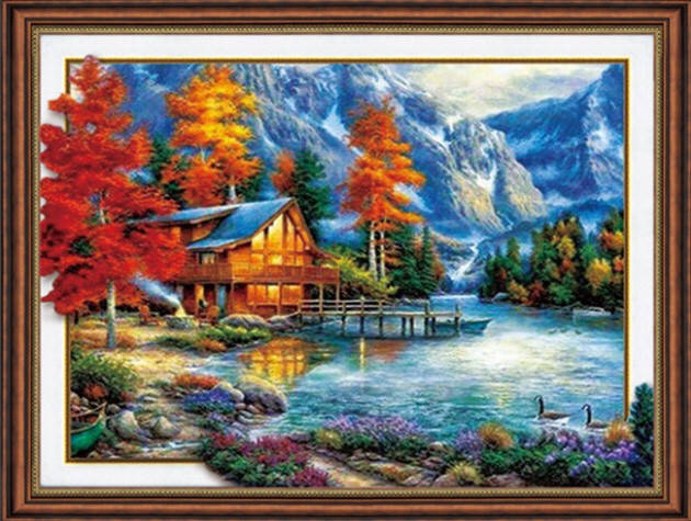 

65*50см 5D Кайфовый отдых, алмазная живопись, полная выкладка