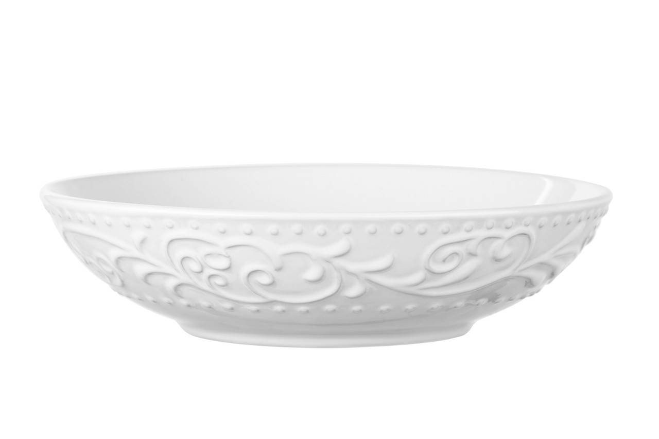 

Тарелка суповая Ardesto Olbia, 20 см, White, керамика, Белый