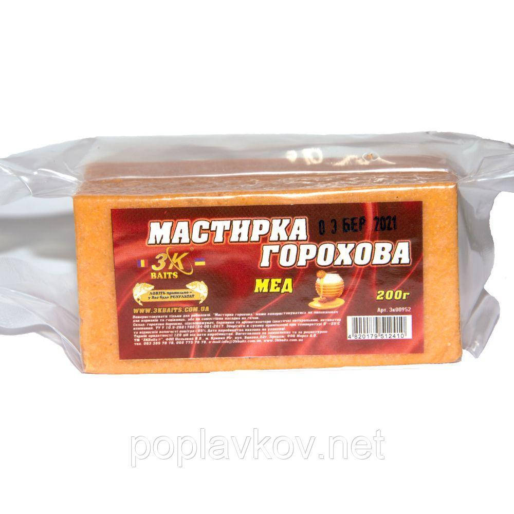 

Мастырка гороховая 3K Baits 200г натуральная