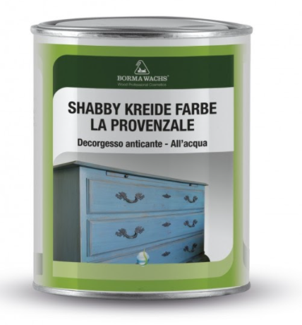 

Меловая краска Borma Wachs Shabby Kreide Farbe все цвета 0.375л