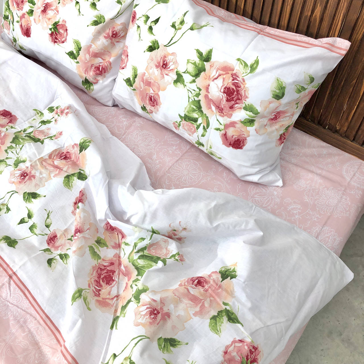 

Постельное белье полуторное Woodbury's бязь Пакистан W2050S