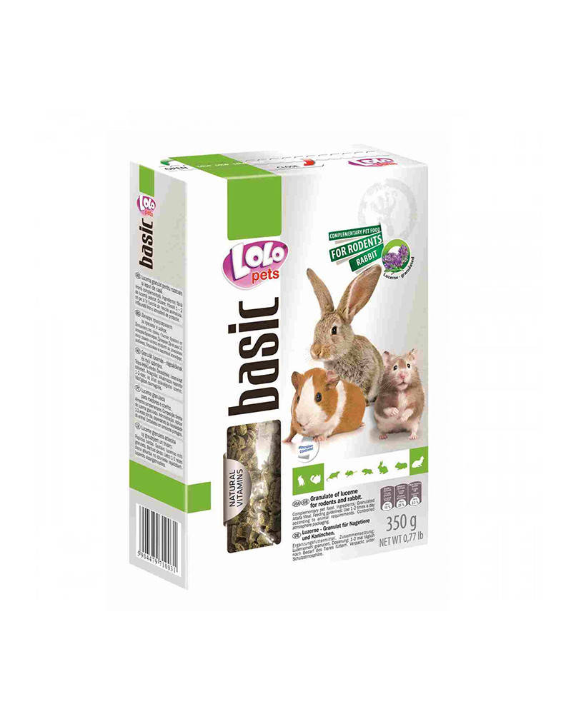 

Lolo Pets Гранулированная люцерна для грызунов 350 г