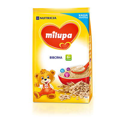 

Молочная каша Milupa овсяная, 210г