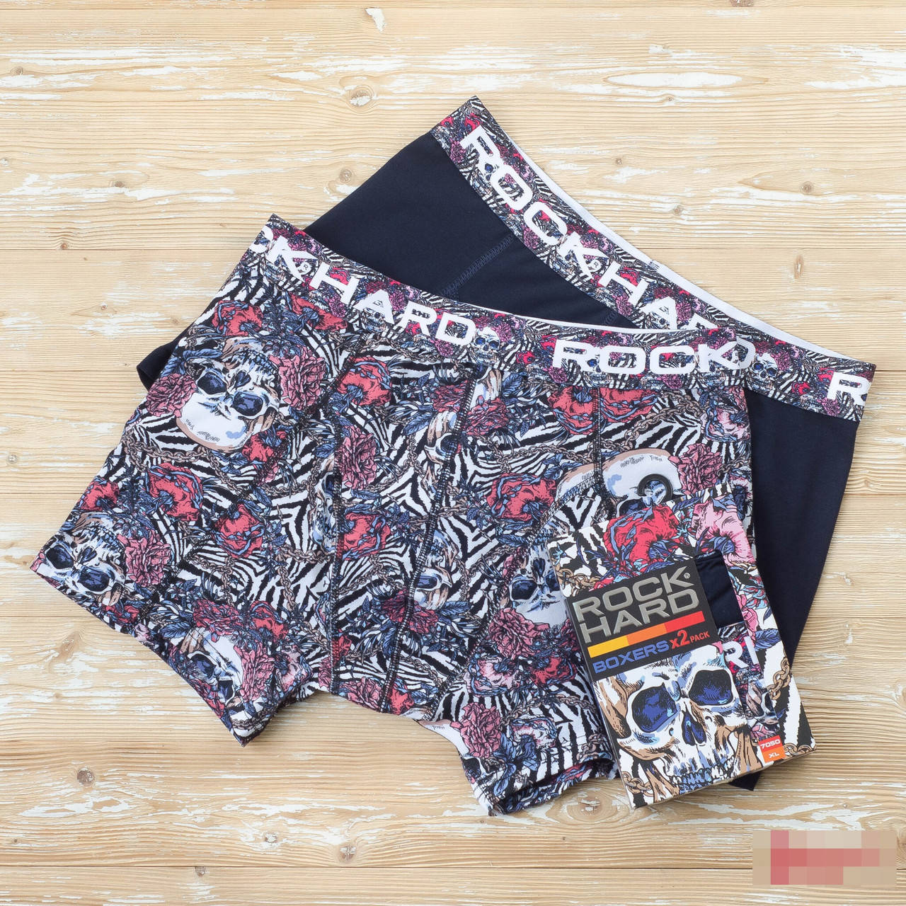 

Мужские трусы боксерки хлопок ROCK HARD (Турция) XL