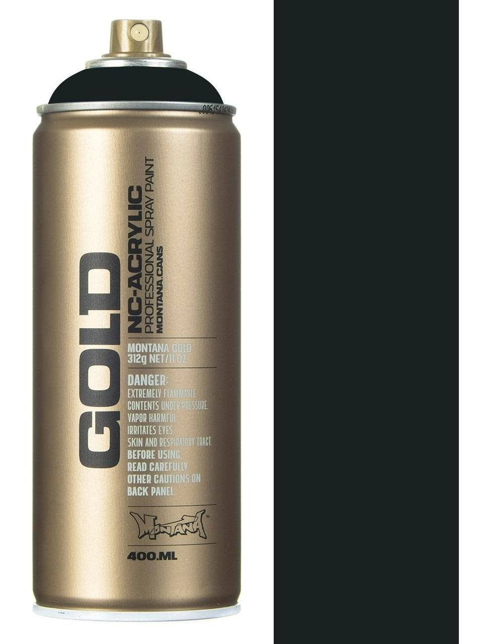 

Аэрозольная краска Montana Gold 8145 Антрацит (Anthracite) 400 мл
