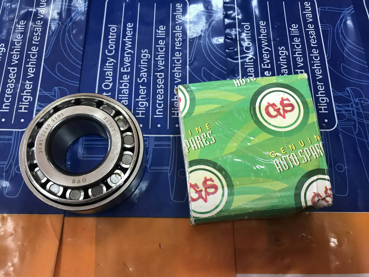 

Подшипник передней ступицы наружный на автобус Эталон и грузовик ТАТА производство GVS