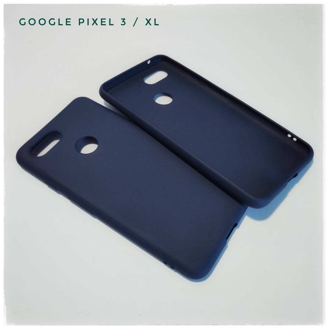 

Чехол СИЛИКОН софт тач Google Pixel Пиксель 3 СИНИЙ Goospery, Темно-синий