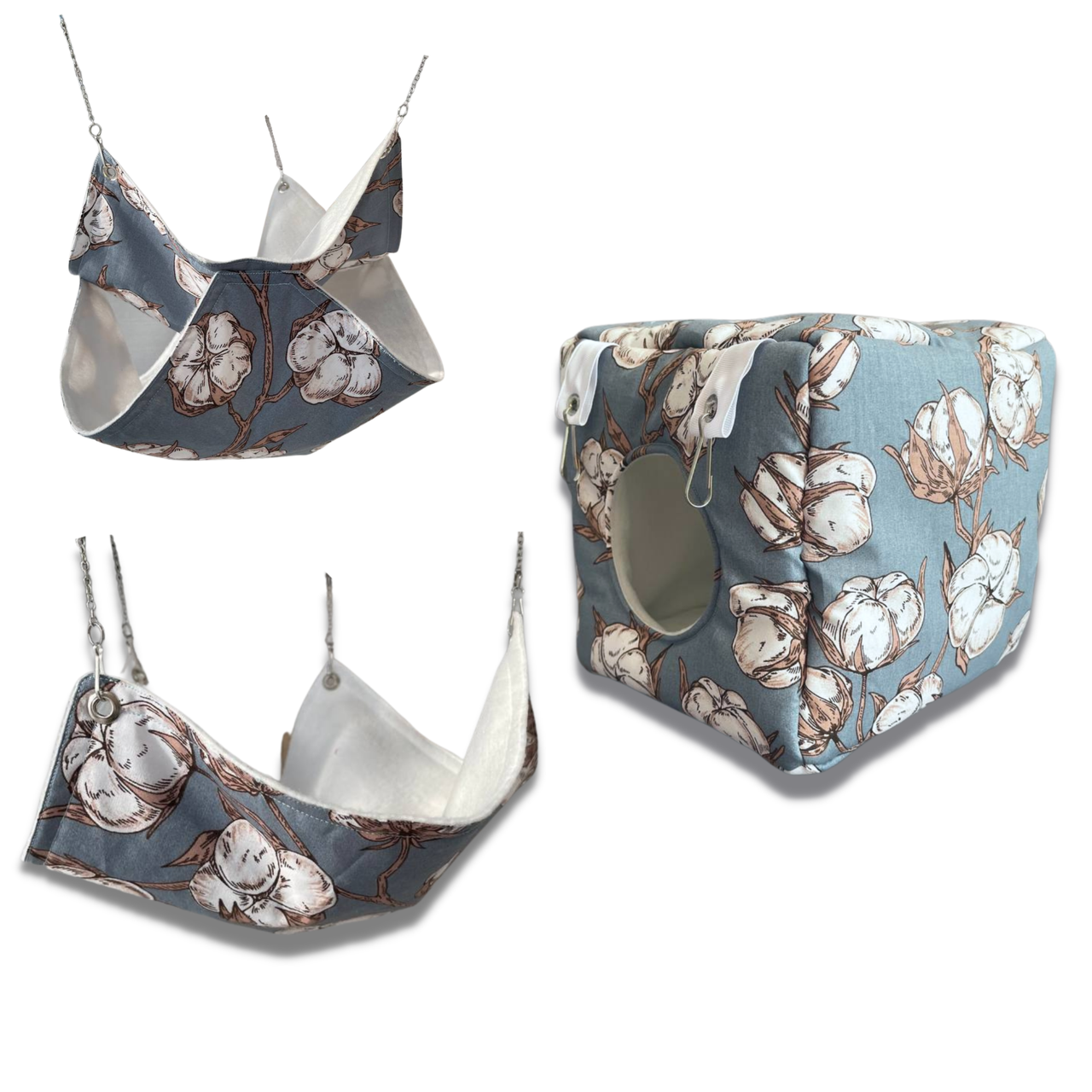 

Набор домиков для грызунов "Хлопок" S