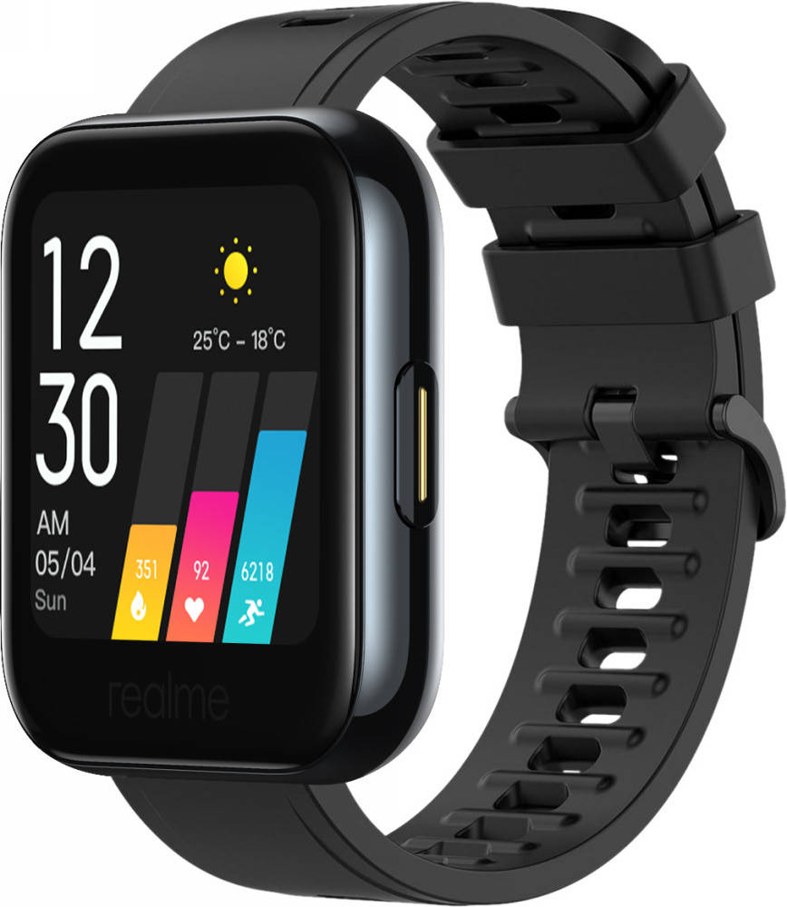 

Ремешок Convex для Realme Watch Black (20 мм) (Реалми Вотч)