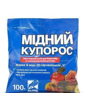 

Медный купорос 100г O.L.KAR