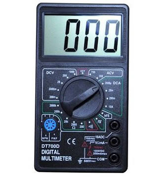 

Цифровой мультиметр DT700D (со звуком)