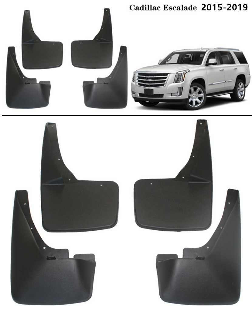 

Брызговики для Cadillac Escalade 2014-2020, к-кт (4шт.)