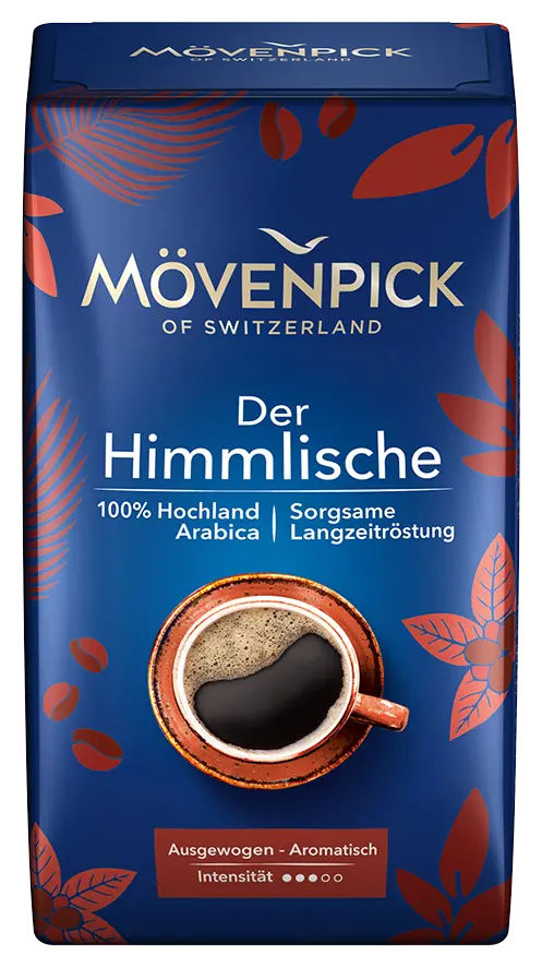 

Кофе молотый Mövenpick Der Himmlische крепкий вкус 500 гр.