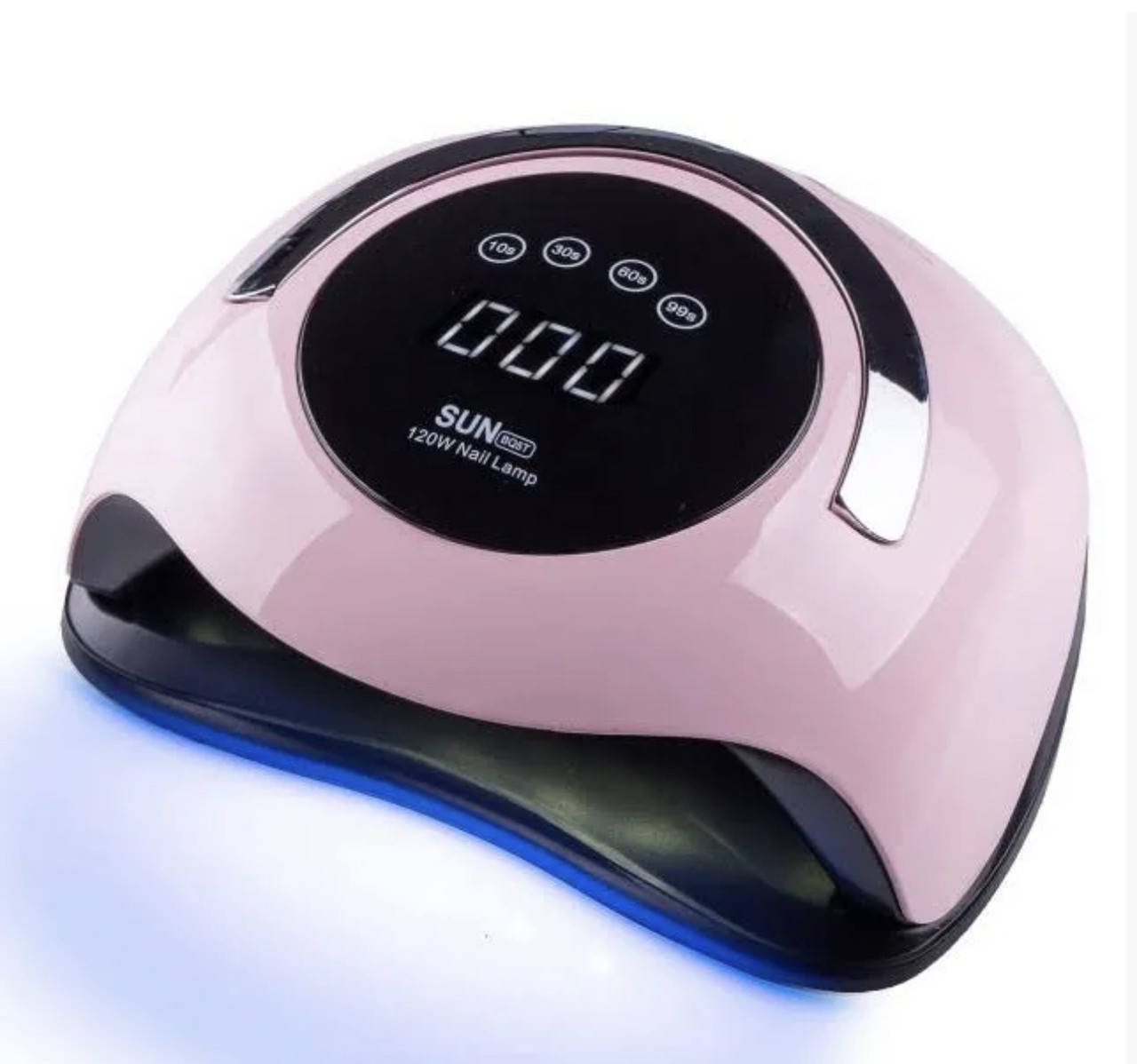 

Профессиональная UV/LED лампа SUN BQ5T для сушки гель-лака, 120 Вт. Розовый