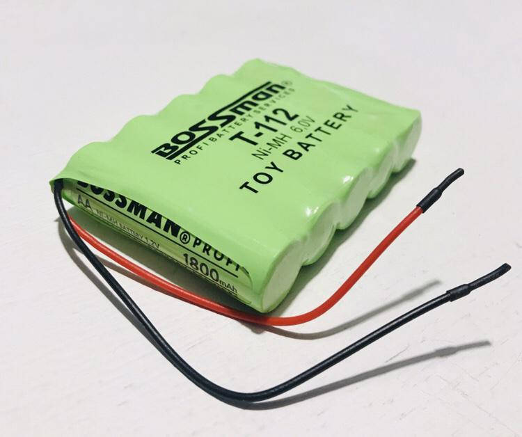 

Аккумуляторная сборка Bossman-Profi T-112 6V 1800mAh (Ni-Mh)