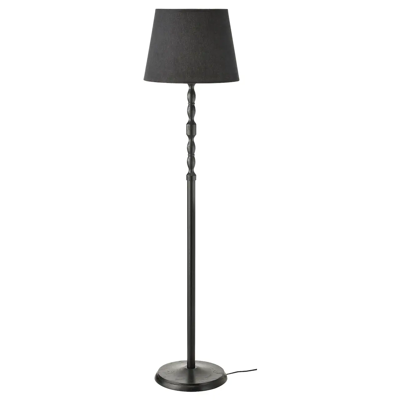 

IKEA KINNAHULT Торшер черный ясень / черный (704.884.03)